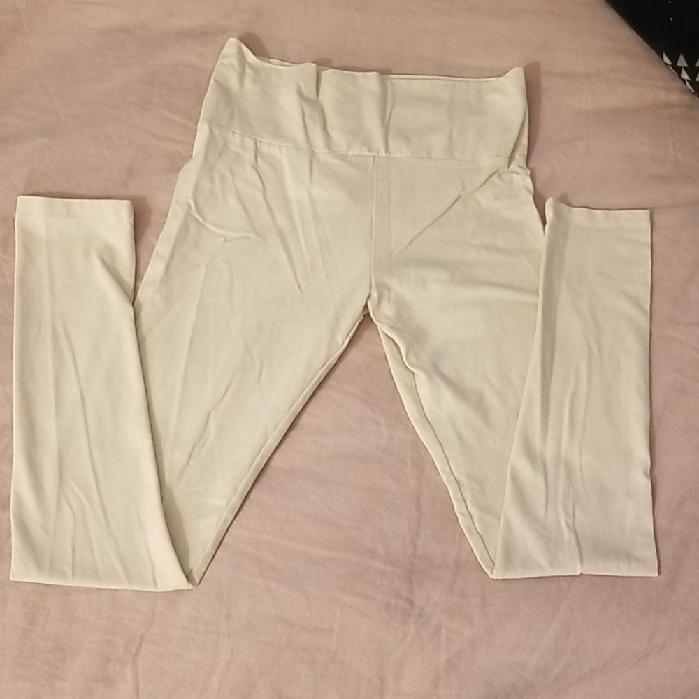 NWOT Cream/nude leggings